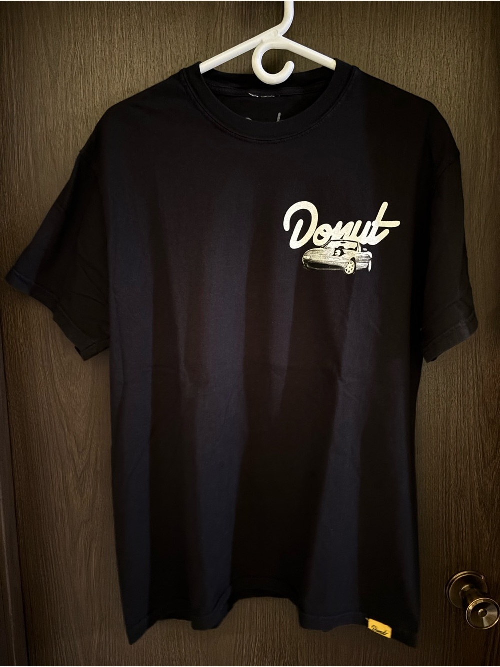 Donut Wink Wink Nation Black Graphic Tee - Mens